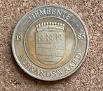 Penning - Nederland - Gemeente Albrandswaard 1985., Postzegels en Munten, Penningen en Medailles, Ophalen of Verzenden, Overige materialen