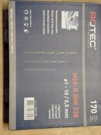 ROTEC staalborenset 170-delig 1 t/m 10 mm, Ophalen of Verzenden, Nieuw
