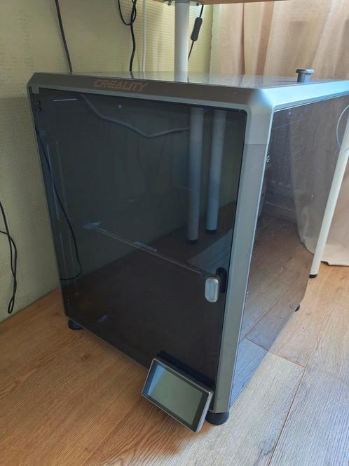 Creality K1 max met textured en smooth Pei plate, Computers en Software, 3D Printers, Zo goed als nieuw, Ophalen