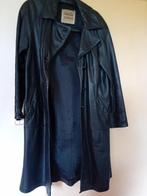 Lange zwarte leren jas Claudia Strater!, Kleding | Dames, Jassen | Winter, Maat 38/40 (M), Zwart, Ophalen of Verzenden, Claudia Sträter