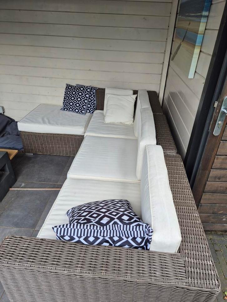 Wicker, Tuin en Terras, Tuinsets en Loungesets, Gebruikt, Wicker, Ophalen