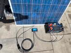 Offgrid zonnepaneel systeem camper/volkstuin 12/24volt, Ophalen, Zo goed als nieuw