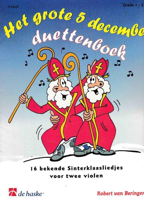 Het Grote 5 December Duettenboek Viool ( 4706 ), Muziek en Instrumenten, Bladmuziek, Gebruikt, Artiest of Componist, Klassiek