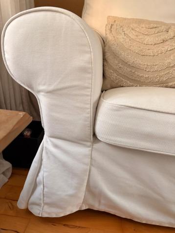 Witte Ikea Ektorp 3 zitsbank - afbeelding 5