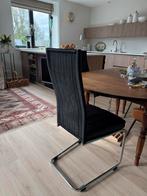 6 stuks Tecta B25 Design Eetkamerstoelen, Ophalen, Gebruikt, Zwart, Metaal
