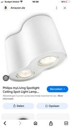 Philips my living spotlight, Huis en Inrichting, Lampen | Spots, Ophalen of Verzenden, Zo goed als nieuw, Metaal of Aluminium