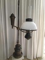 Vintage bronzen lamp 102 cm.  hoog, Antiek en Kunst, Ophalen