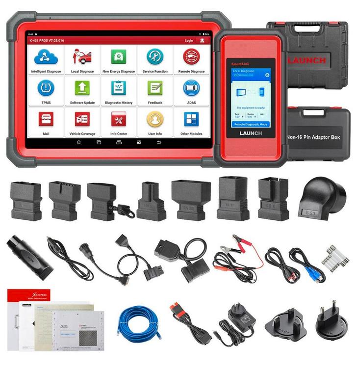 Launch X431 PRO5 J2534 Programmering OBD2 Scanner, Auto diversen, Autogereedschap, Ophalen of Verzenden