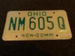 Kentekenplaat licenseplate Ohio Non Comm. USA, Auto's, Gebruikt, Ophalen of Verzenden