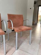 4 x Leolux stoelen type Myto gestoffeerd, Huis en Inrichting, Stoelen, Ophalen, Gebruikt, Overige kleuren, Stof