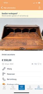 Antieke Secretarie - Opknapper!, Ophalen, Gebruikt