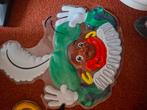Vintage etalage piet en sint., Diversen, Sinterklaas, Ophalen of Verzenden, Gebruikt