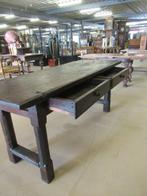 Oer 11581 VROEG 18e eeuwse Spaanse tafel met 2 laden, Ophalen