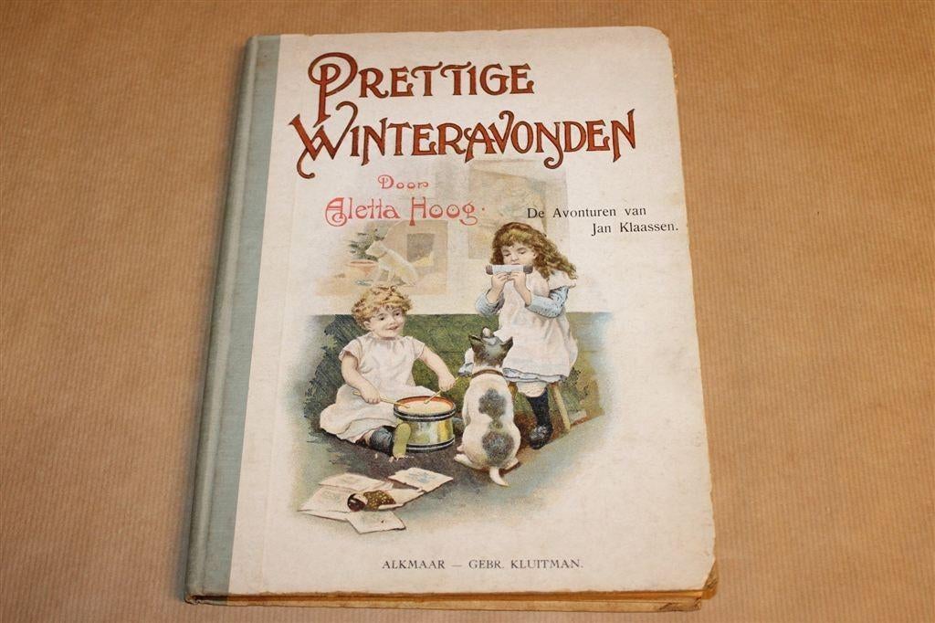 Prettige Winteravonden — Vintage Jeugdboek Jetses [Ca. 1920], Boeken, Ophalen of Verzenden, Gelezen