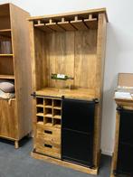 Niuwe wijnkast / servieskast buffetkast mango industrieel, Ophalen, Nieuw