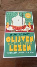Ellen Deckwitz - Olijven moet je leren lezen, Nieuw, Ophalen of Verzenden, Ellen Deckwitz