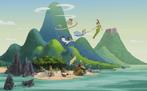 Peter Pan vlies behang fotobehang 400 x 250 cm Muurdeco4kids, Verzenden, Nieuw, Wanddecoratie