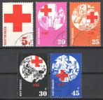Nederland NVPH nr 1015/9 gestempeld Rode Kruis 1972, Postzegels en Munten, Postzegels | Nederland, Na 1940, Ophalen of Verzenden