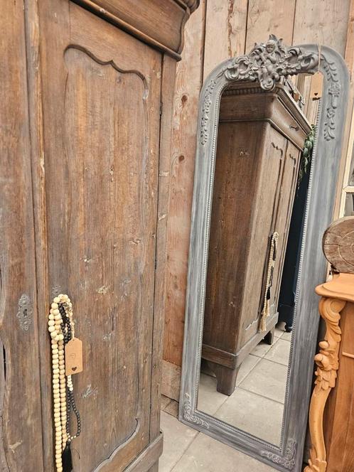 Te Koop: Authentieke Vintage Spiegel met Sierlijst, Huis en Inrichting, Woonaccessoires | Spiegels, Minder dan 50 cm, Rechthoekig