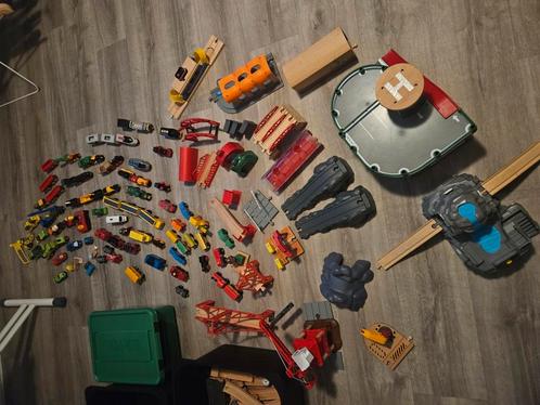 Hele collectie Brio treinbaan, Kinderen en Baby's, Speelgoed | Houten speelgoed, Zo goed als nieuw, Ophalen