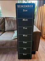 Weekplanner Krijtbord - Handig en Stijlvol!, Huis en Inrichting, Woonaccessoires | Memoborden, Ophalen of Verzenden, Zo goed als nieuw