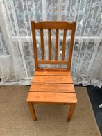 Houten Stoel, Ophalen, Gebruikt, Bruin, Eén
