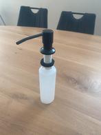 Moderne inbouw Zeepdispenser – Mat Zwart, Ophalen of Verzenden