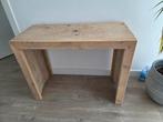 Steigerhouten bijzettafel - 87x40x66 cm, Huis en Inrichting, Tafels | Bijzettafels, Ophalen, Zo goed als nieuw, 75 cm of meer