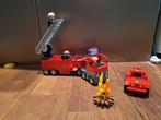Duplo Brandweerset met ladderwagen, Kinderen en Baby's, Speelgoed | Duplo en Lego, Ophalen of Verzenden, Gebruikt, Duplo