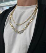 PRACHTIGE 18 KARAATS GOUDEN KINGSLEY KETTING, Sieraden, Tassen en Uiterlijk, Kettingen, Ophalen of Verzenden, Nieuw, Goud, Goud