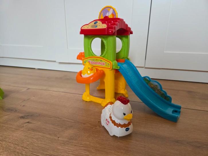 VTech Zoef Zoef Dieren Kippenhok incl. Kim Kip, Kinderen en Baby's, Speelgoed | Vtech, 6 maanden tot 2 jaar, Ophalen of Verzenden