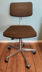 Vintage Labofa Office Chair – 5-Leg. Denmark 1960s, Huis en Inrichting, Ophalen of Verzenden, Zo goed als nieuw, Bruin, Bureaustoel