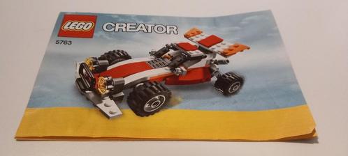 LEGO 5763 Creator Duinracer, Kinderen en Baby's, Speelgoed | Duplo en Lego, Gebruikt, Lego, Complete set, Ophalen of Verzenden