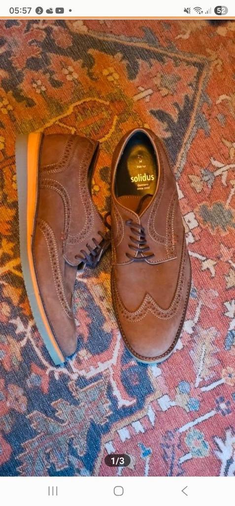 Nette Solidus Heino H 7,5 41 brogues gaatjesschoenen, Kleding | Heren, Schoenen, Ophalen of Verzenden