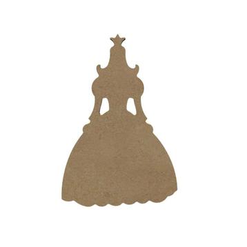 Gomille MDF prinses 10,8 x 16 cm dikte 5 mm beschikbaar voor biedingen