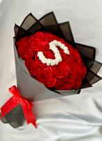 Long life 30 rozen met hoofdletter boeket €65,-, Ophalen, Nieuw