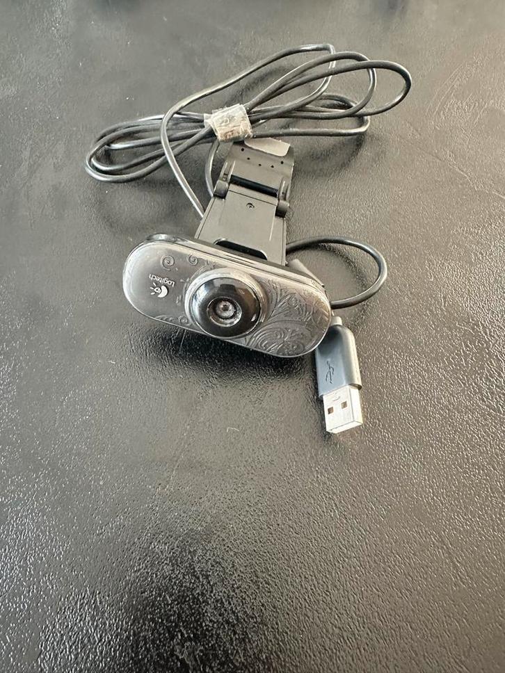 Logitech Webcam usb, Computers en Software, Webcams, Gebruikt, Bedraad, ChromeOS, Monitorclip, Ophalen of Verzenden