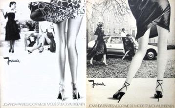 8 vintage advertenties Jovanda panties 80-81 nylons panty beschikbaar voor biedingen