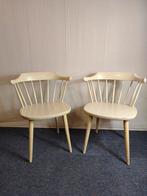 Vintage Spijlen stoelen design Yngve Ekström jaren 50/60, Ophalen, Huis en Inrichting
