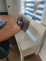Houten eettafel bankje, Huis en Inrichting, Overige Huis en Inrichting, Ophalen, Gebruikt