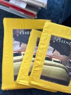 Essenza Dekbedovertrek 300 TC 240  Vintage, Info@essenzahome.nl, Essenza, Ophalen of Verzenden, Geel