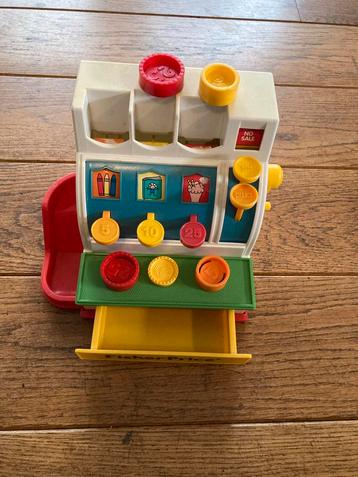 Vintage Fisher Price Kassa beschikbaar voor biedingen