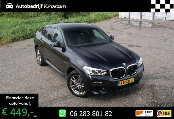 BMW X4 XDrive20i High Executive Edition | M Pakket | Trekhaa, Auto's, BMW, Bedrijf, Te koop, X4, 4x4, ABS, Airbags, Airconditioning