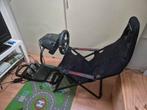Race sim playsit racestoel met stuur en pendalen, Ophalen, Gebruikt
