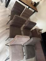 Eettafel stoelen 90Hx45B - 6 stuks, Huis en Inrichting, Stoelen, Ophalen, Zo goed als nieuw, Vier