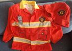 Brandweerpak, jas en muts (carnaval) H&M Maat 122/140, Ophalen, Zo goed als nieuw, 122 t/m 128, Jongen