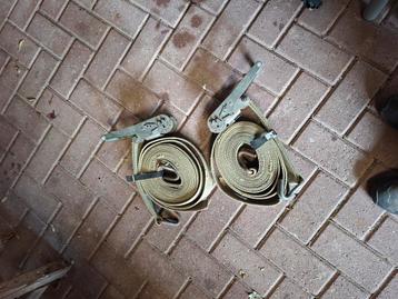 2 zware Spanbanden  beschikbaar voor biedingen