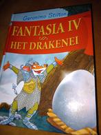 Geronimo Stilton - Fantasia IV Het Drakenei, Boeken, Fantasy, Ophalen, Zo goed als nieuw, Geronimo Stilton