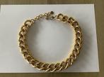 Ketting met Grote Schakels gourmet, Sieraden, Tassen en Uiterlijk, Ophalen of Verzenden, Zo goed als nieuw, Goud, Overige materialen