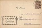 Leeuwarden- Briefkaart- W.A. Eisma - Boekdrukkerij- 1923, Gelopen, Friesland, 1920 tot 1940, Verzenden